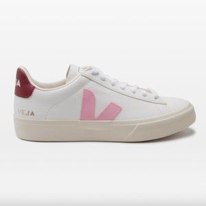 VEJA Campo Leather Sneakers Pink // Red • US 6 (Please Read Description)